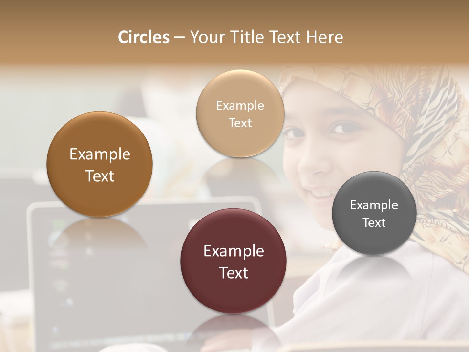 Bright Scarf Beginner PowerPoint Template