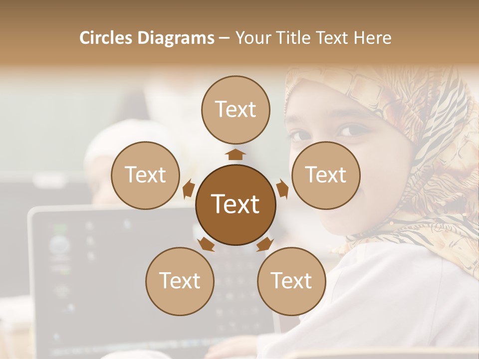 Bright Scarf Beginner PowerPoint Template