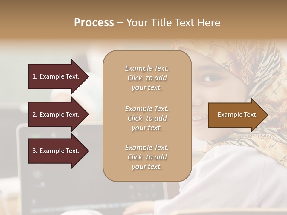 Bright Scarf Beginner PowerPoint Template