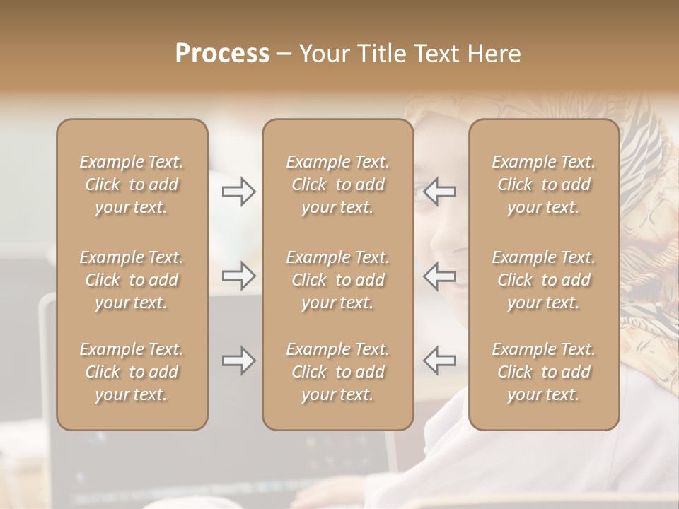 Bright Scarf Beginner PowerPoint Template