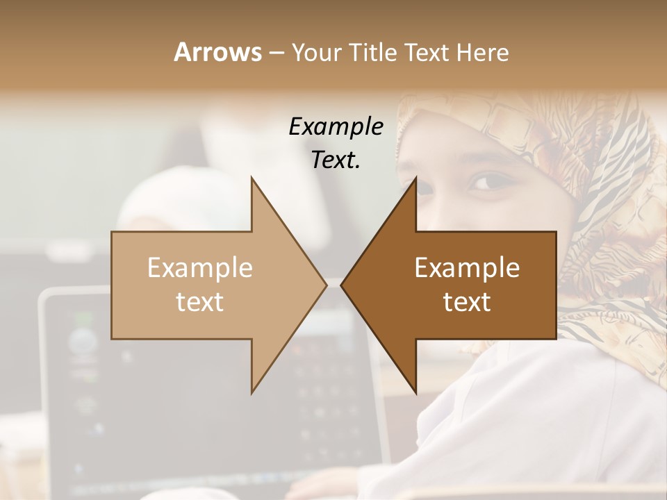 Bright Scarf Beginner PowerPoint Template