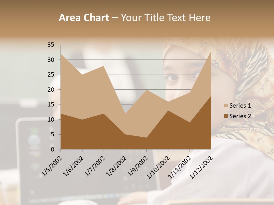 Bright Scarf Beginner PowerPoint Template