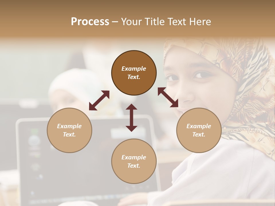 Bright Scarf Beginner PowerPoint Template