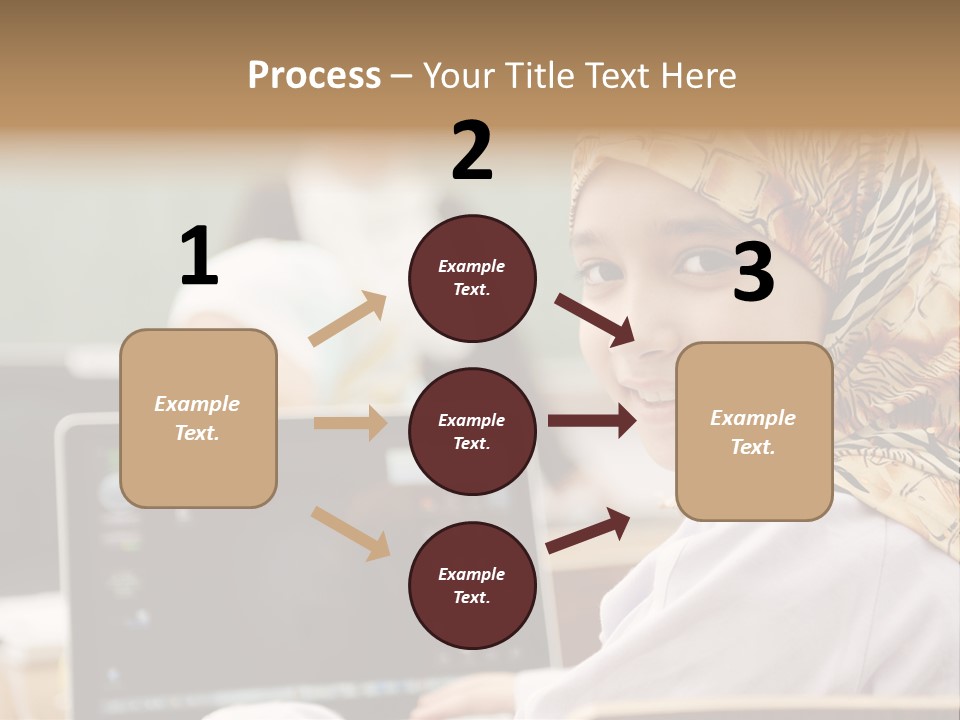 Bright Scarf Beginner PowerPoint Template