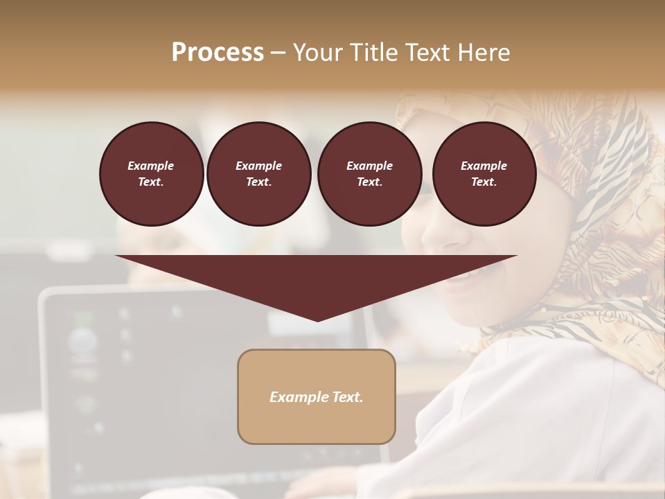 Bright Scarf Beginner PowerPoint Template