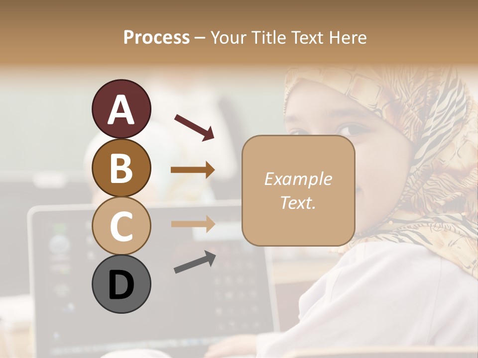 Bright Scarf Beginner PowerPoint Template