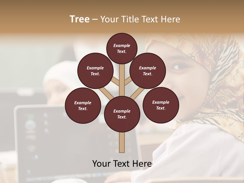 Bright Scarf Beginner PowerPoint Template