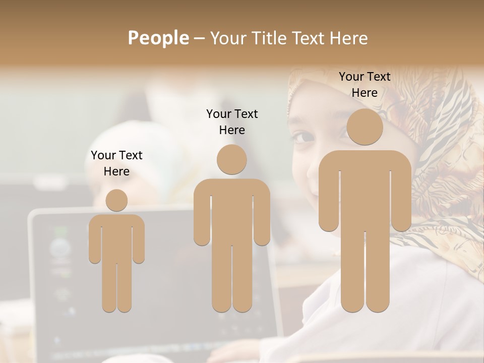 Bright Scarf Beginner PowerPoint Template