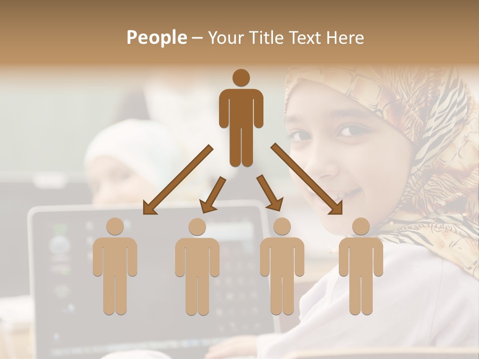 Bright Scarf Beginner PowerPoint Template