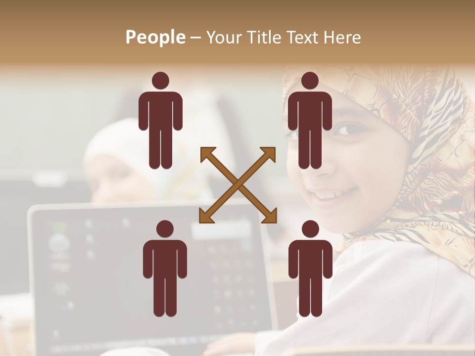 Bright Scarf Beginner PowerPoint Template