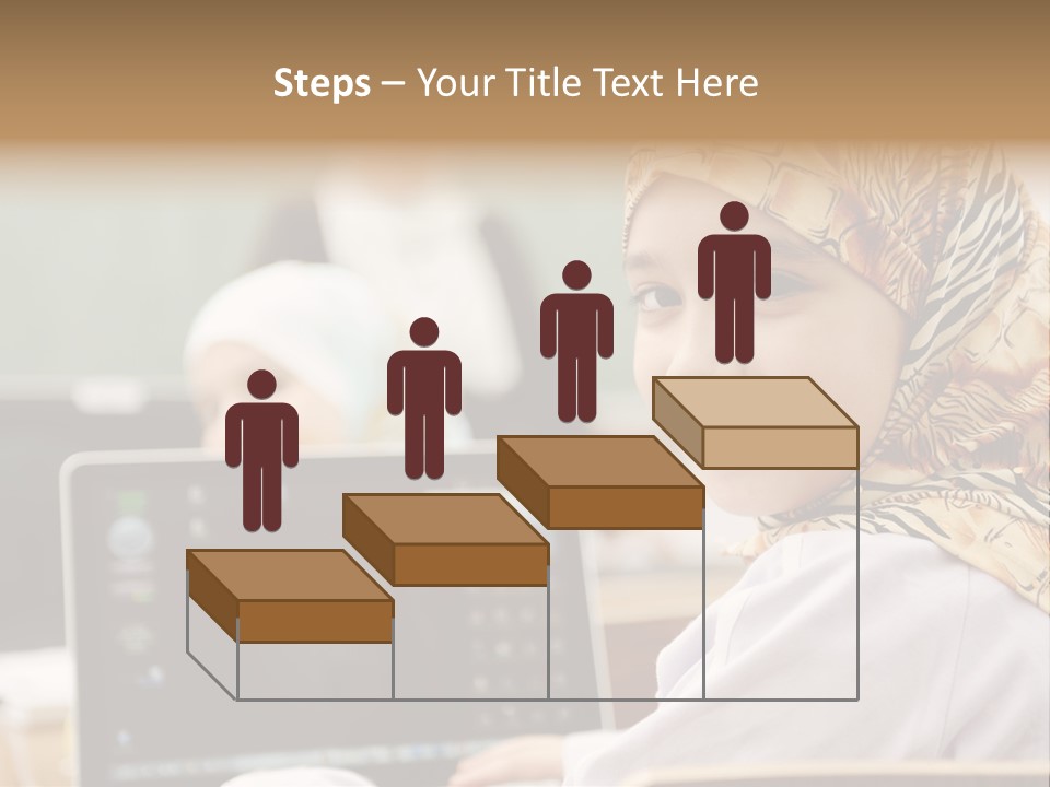 Bright Scarf Beginner PowerPoint Template