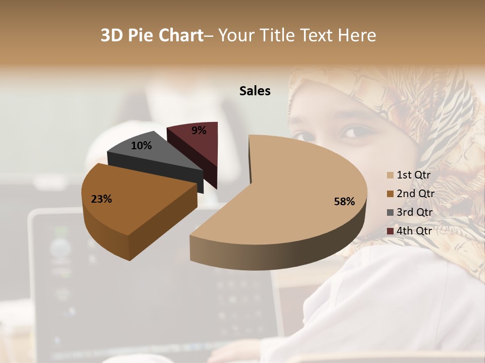 Bright Scarf Beginner PowerPoint Template