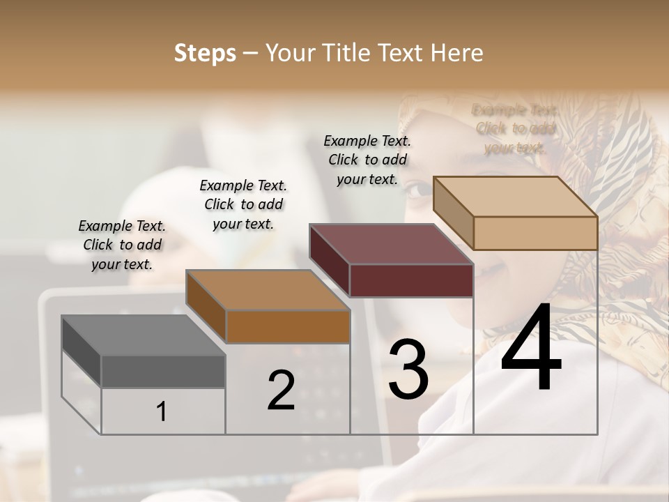 Bright Scarf Beginner PowerPoint Template