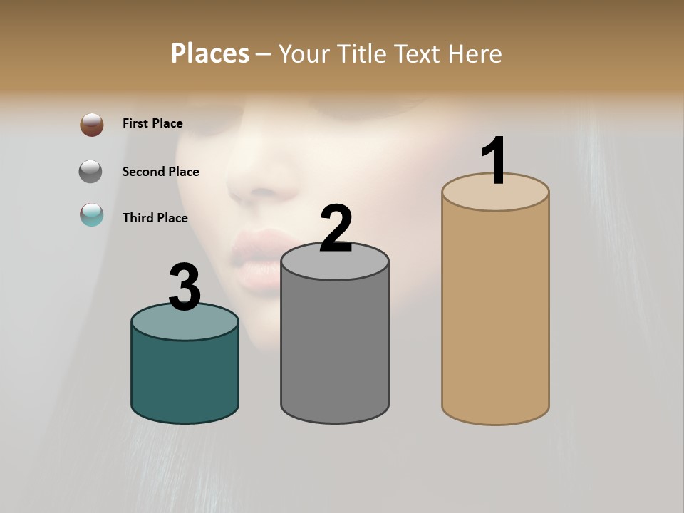 Beautiful Look Diamonds PowerPoint Template