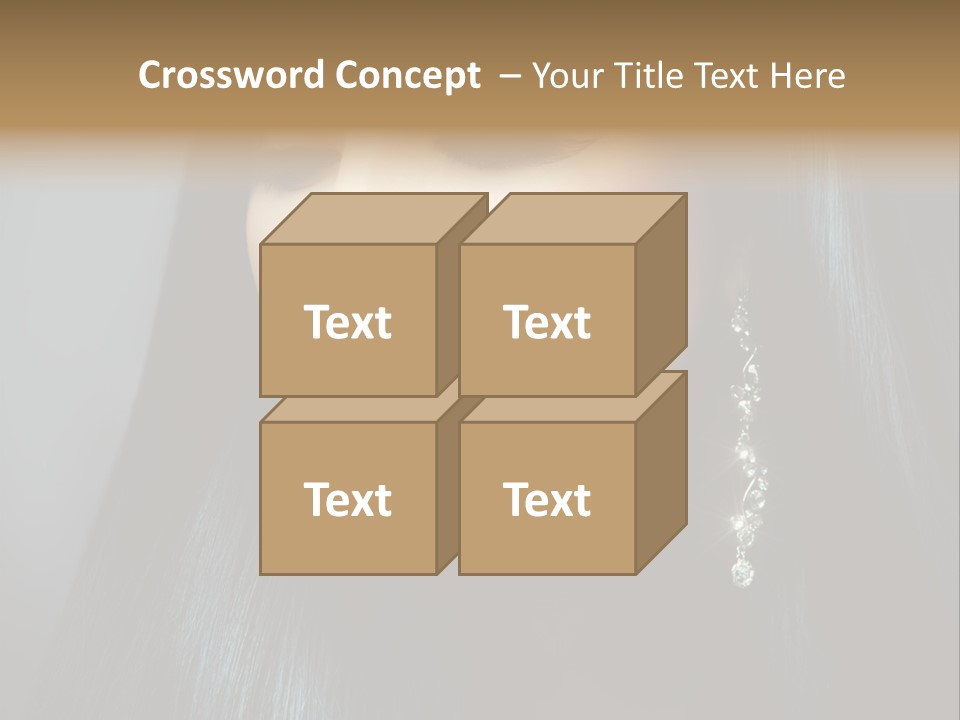 Beautiful Look Diamonds PowerPoint Template