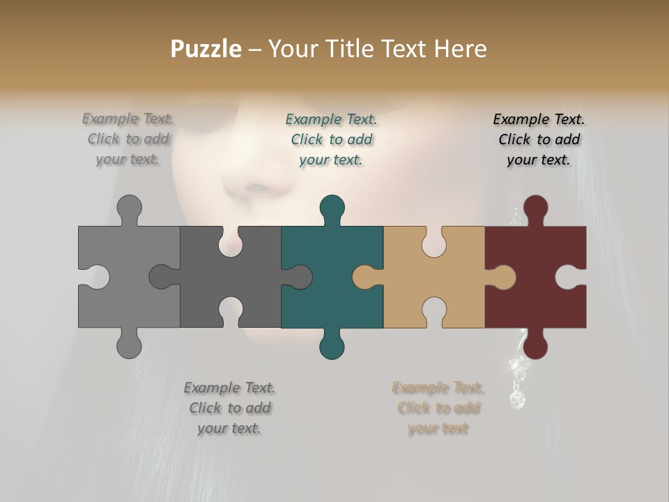 Beautiful Look Diamonds PowerPoint Template