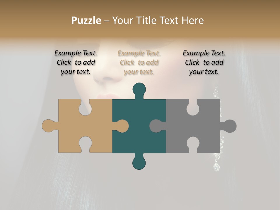 Beautiful Look Diamonds PowerPoint Template