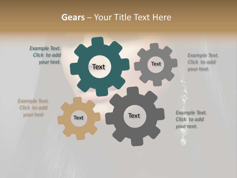 Beautiful Look Diamonds PowerPoint Template