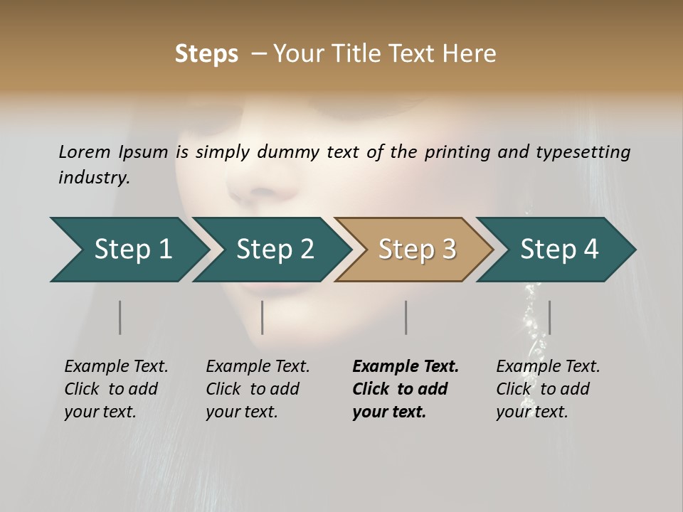 Beautiful Look Diamonds PowerPoint Template