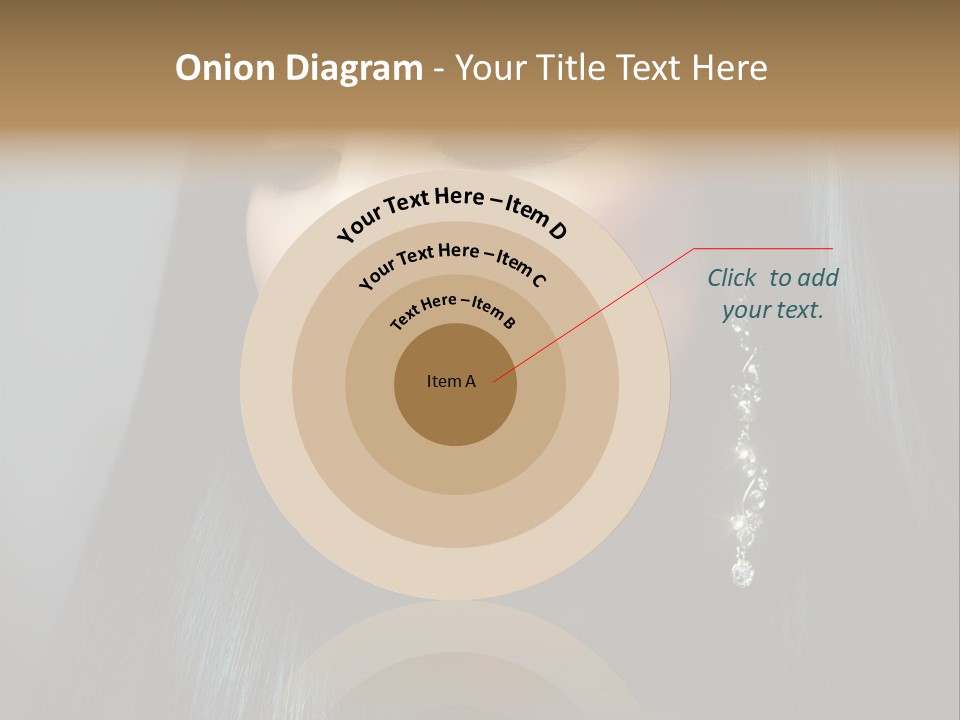 Beautiful Look Diamonds PowerPoint Template