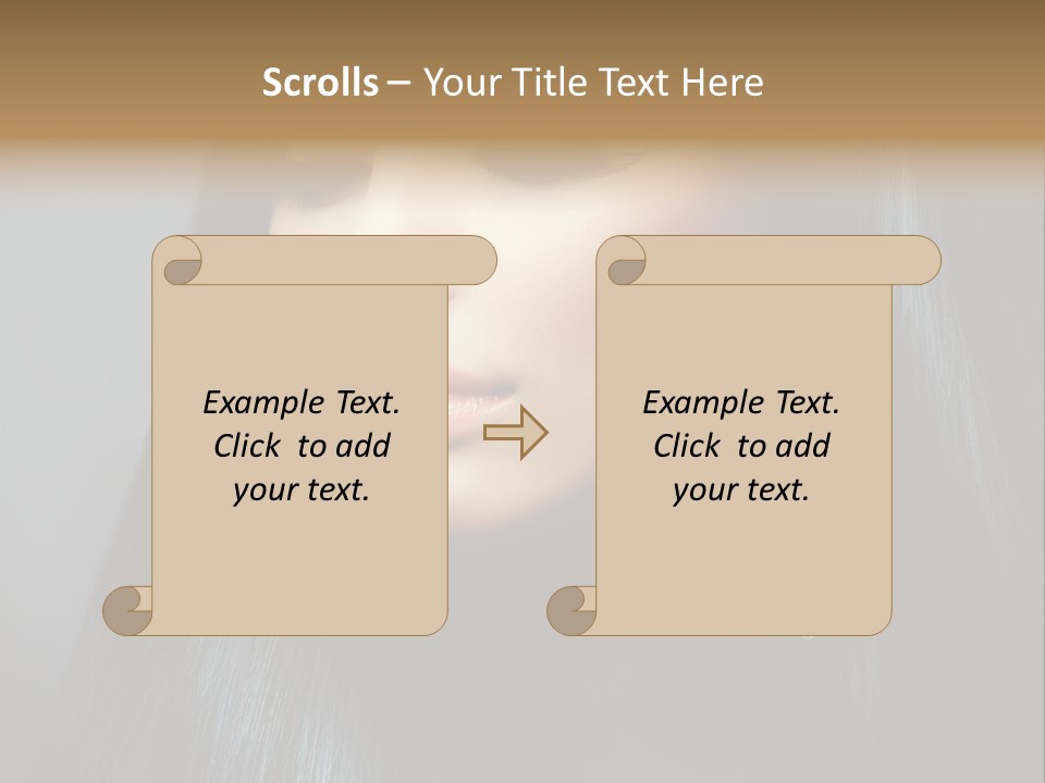 Beautiful Look Diamonds PowerPoint Template