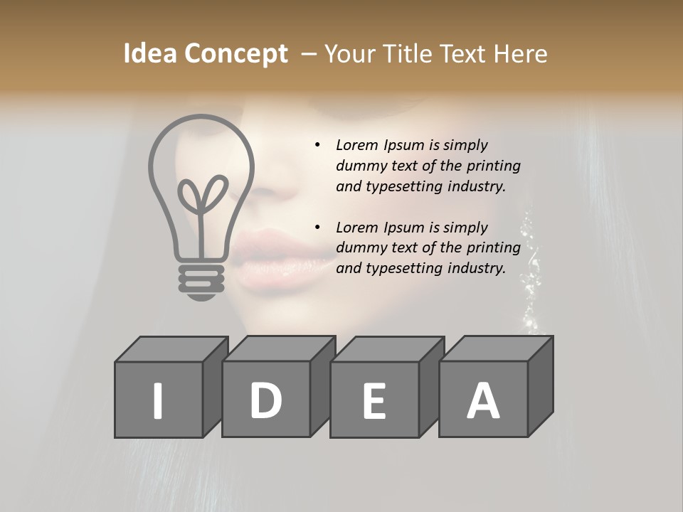 Beautiful Look Diamonds PowerPoint Template