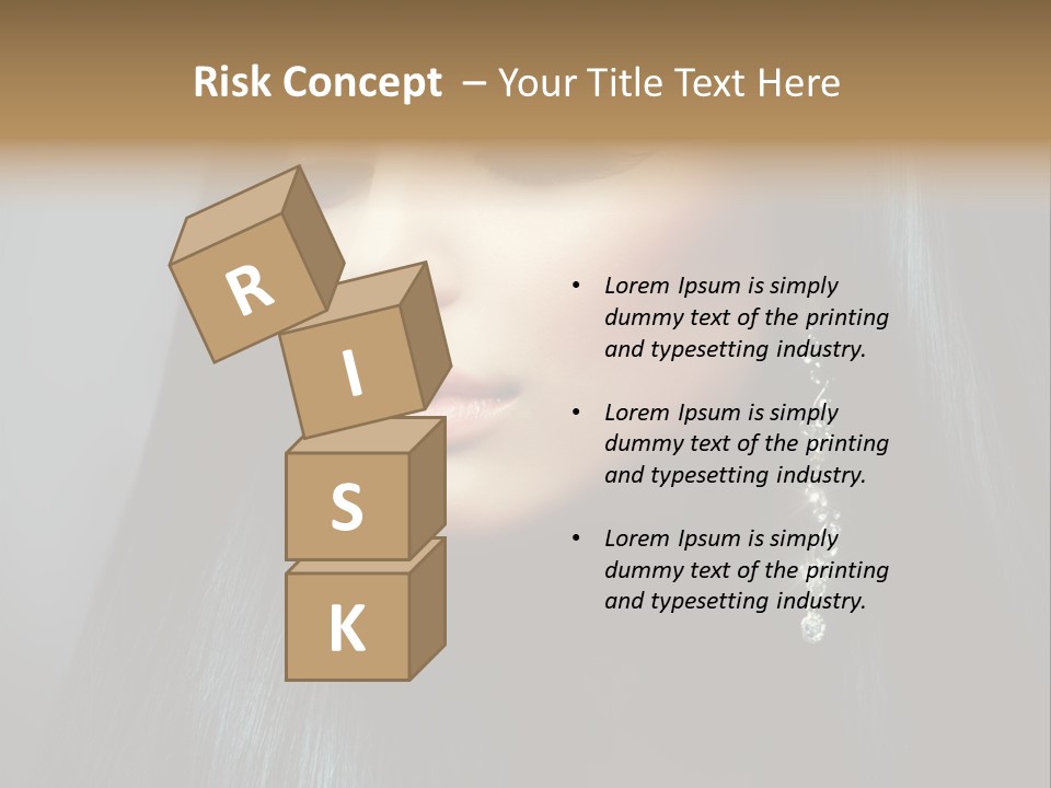 Beautiful Look Diamonds PowerPoint Template