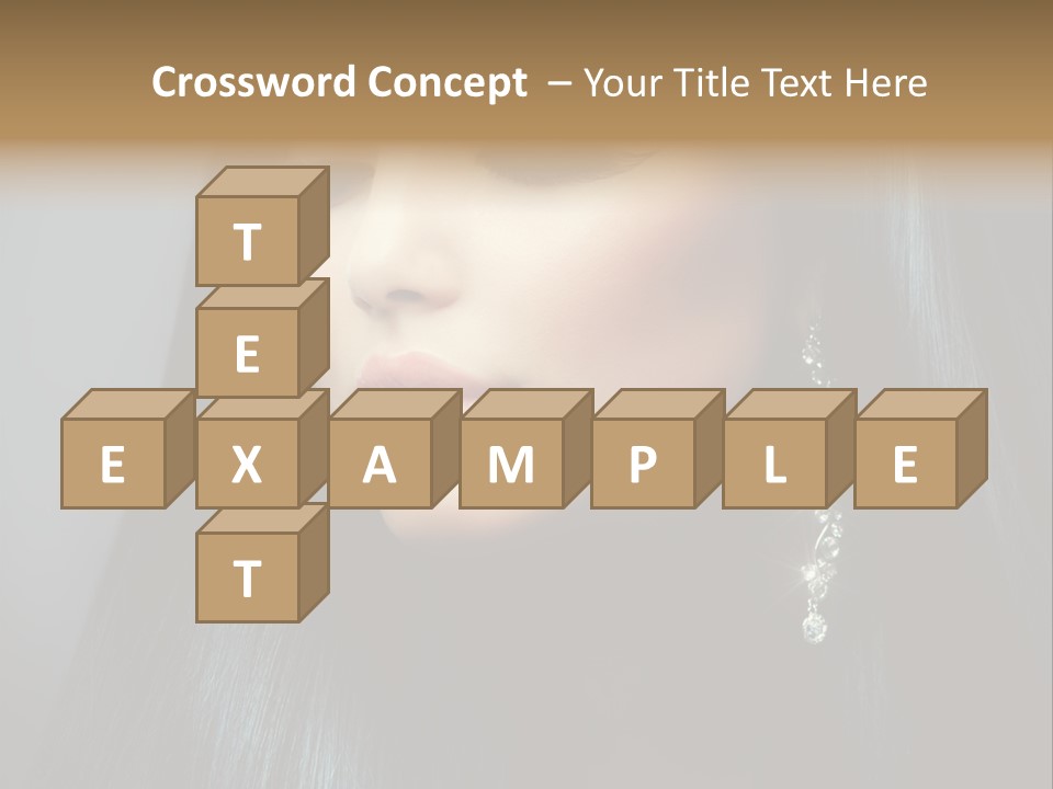 Beautiful Look Diamonds PowerPoint Template