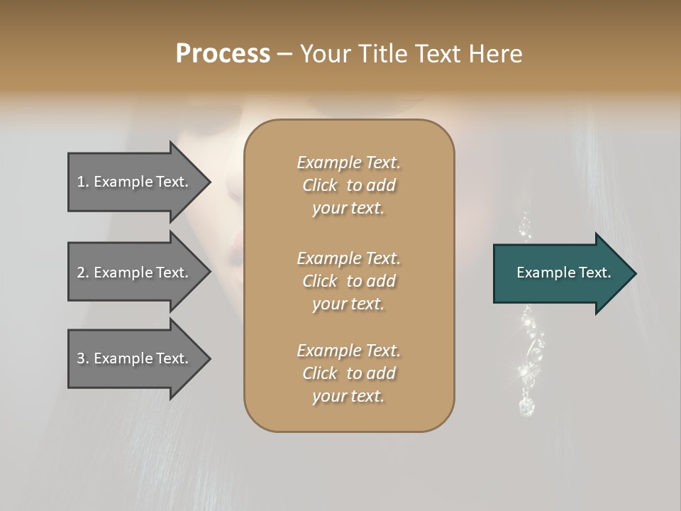 Beautiful Look Diamonds PowerPoint Template