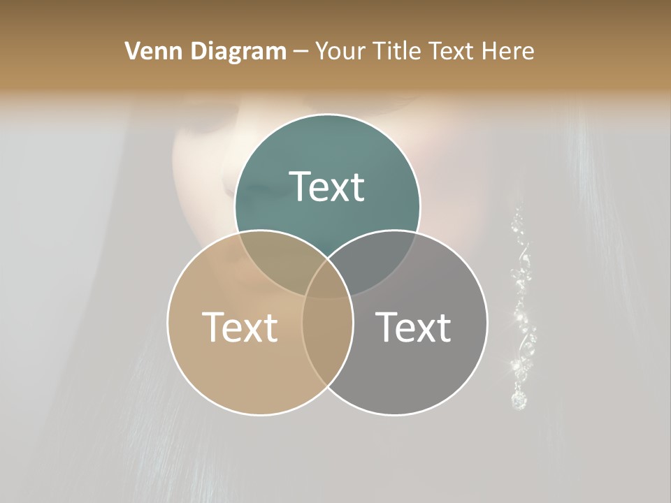 Beautiful Look Diamonds PowerPoint Template