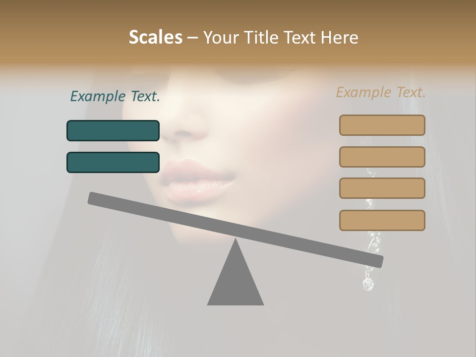 Beautiful Look Diamonds PowerPoint Template
