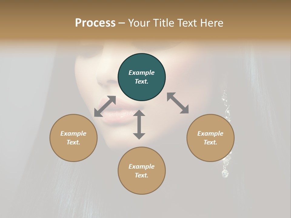 Beautiful Look Diamonds PowerPoint Template