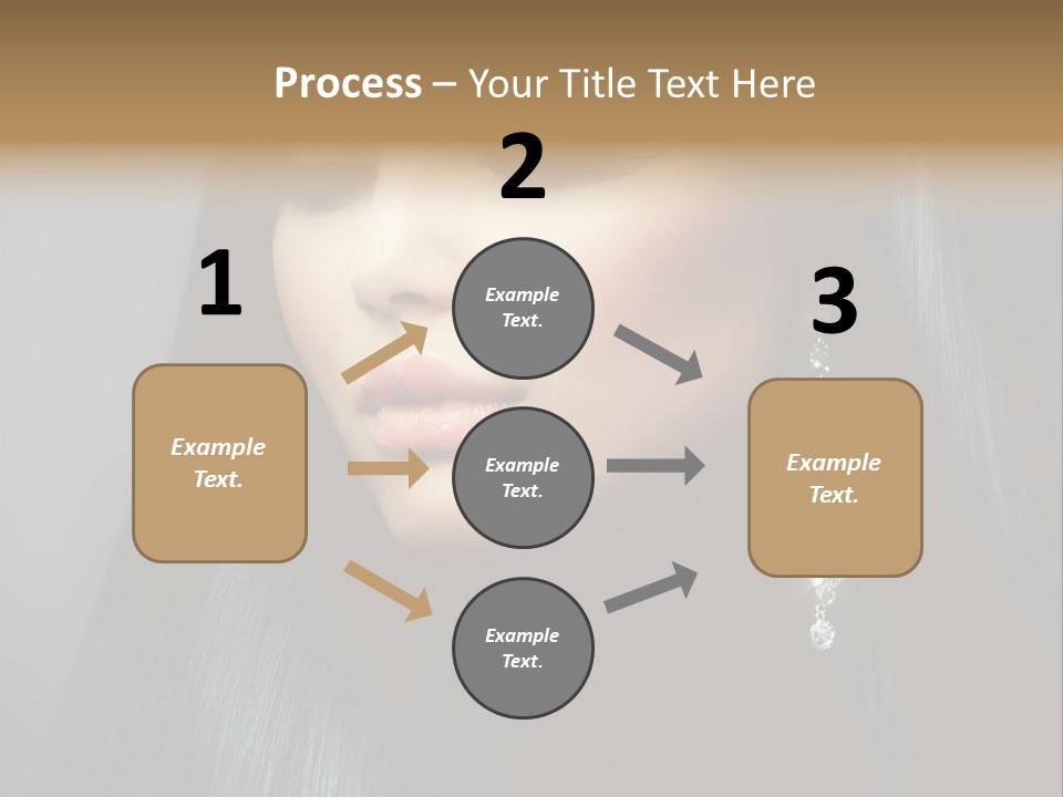 Beautiful Look Diamonds PowerPoint Template