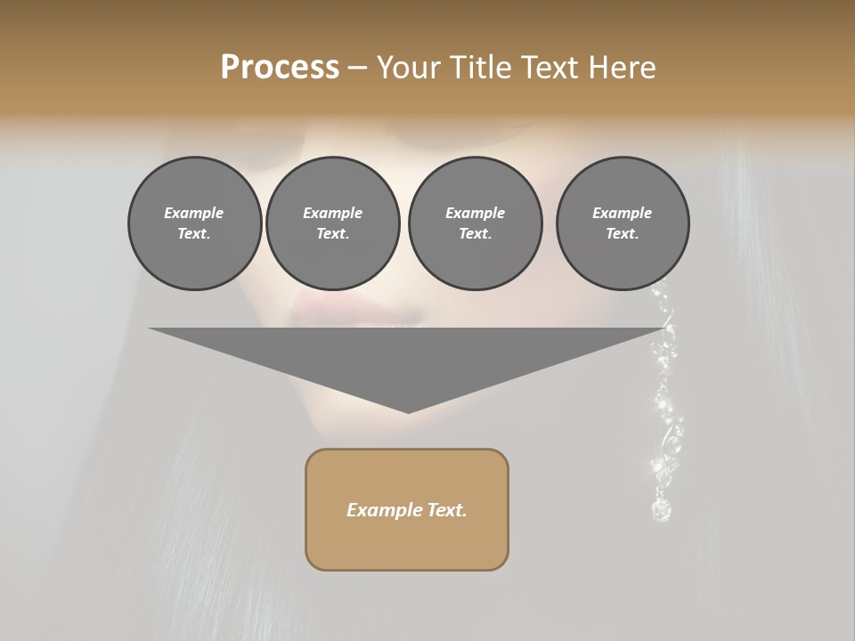 Beautiful Look Diamonds PowerPoint Template