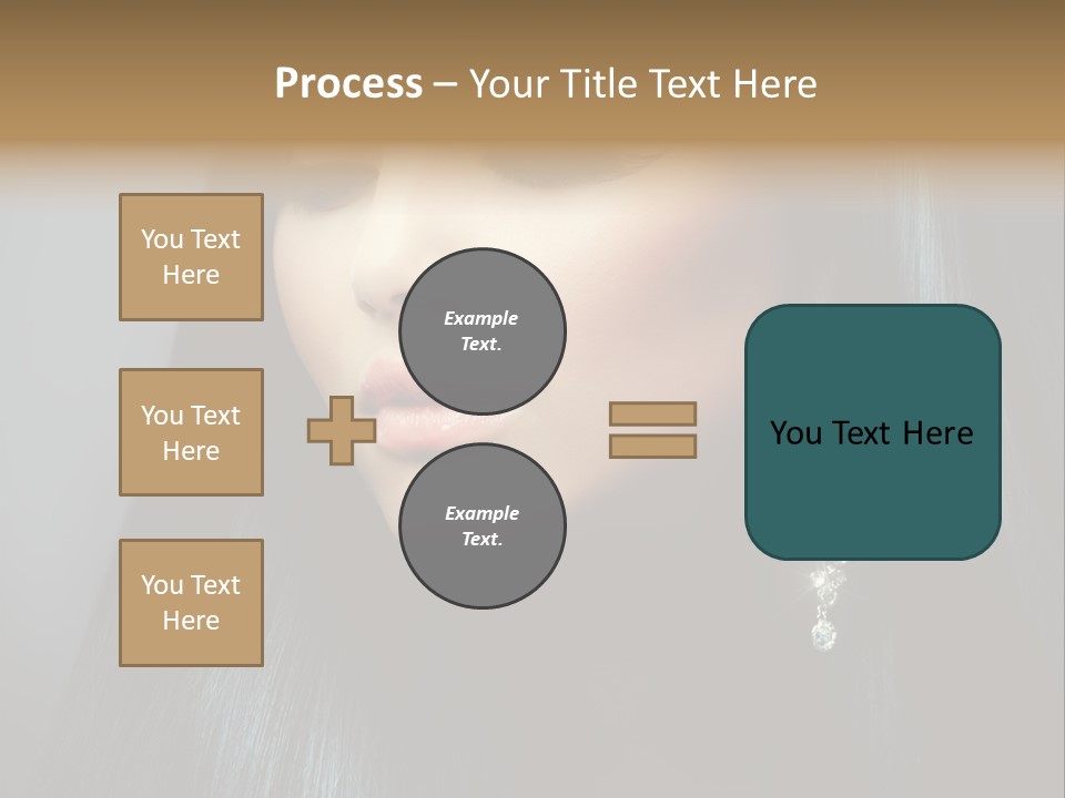 Beautiful Look Diamonds PowerPoint Template