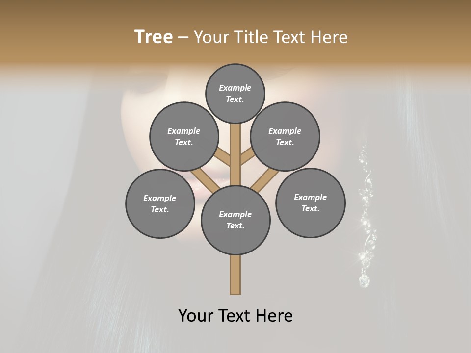 Beautiful Look Diamonds PowerPoint Template