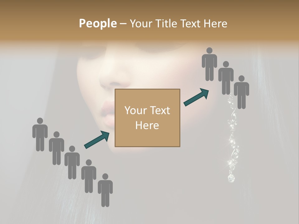 Beautiful Look Diamonds PowerPoint Template