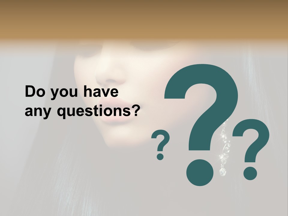 Beautiful Look Diamonds PowerPoint Template