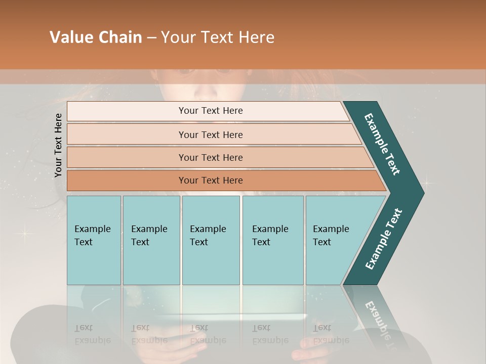 Surprised Magic Child PowerPoint Template