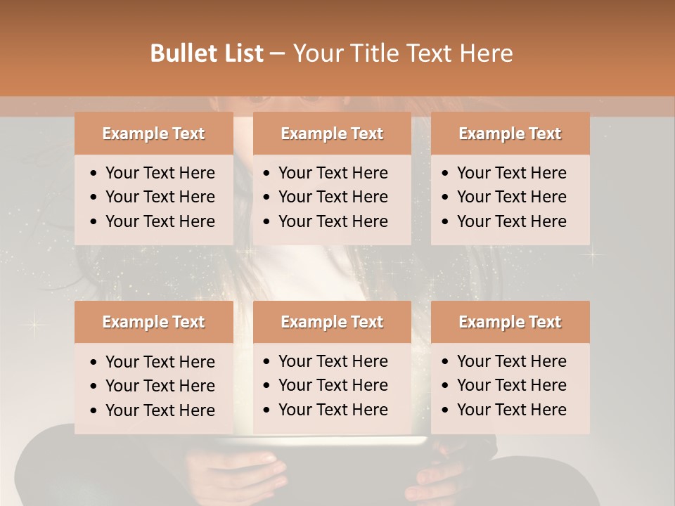 Surprised Magic Child PowerPoint Template