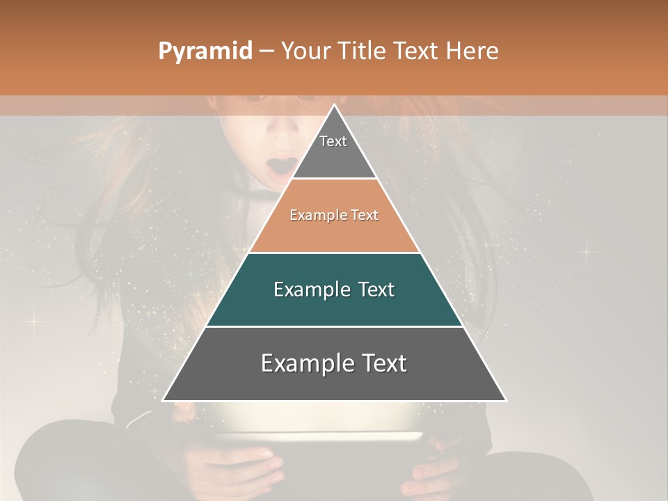 Surprised Magic Child PowerPoint Template