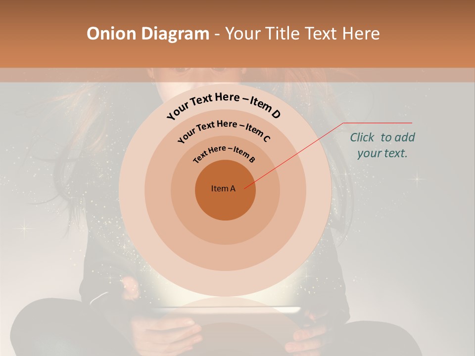 Surprised Magic Child PowerPoint Template