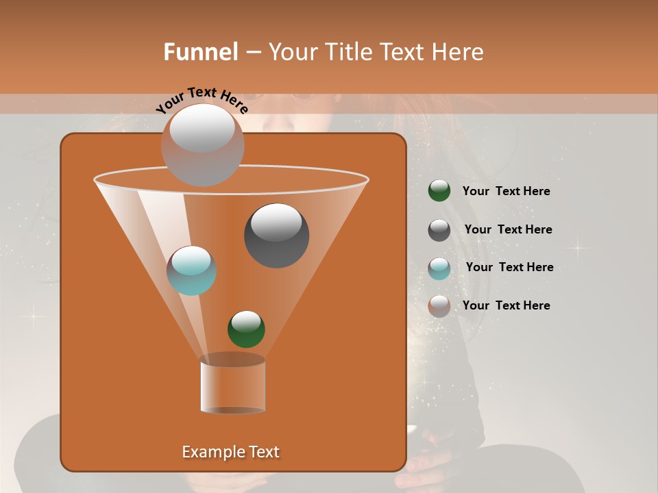 Surprised Magic Child PowerPoint Template