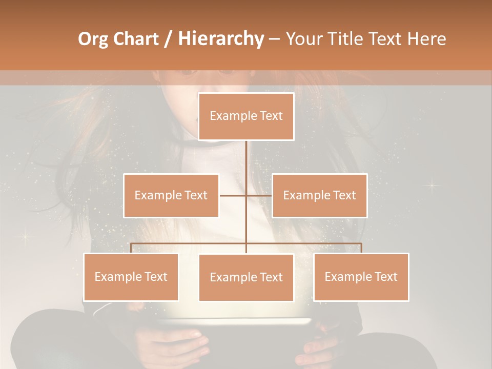 Surprised Magic Child PowerPoint Template