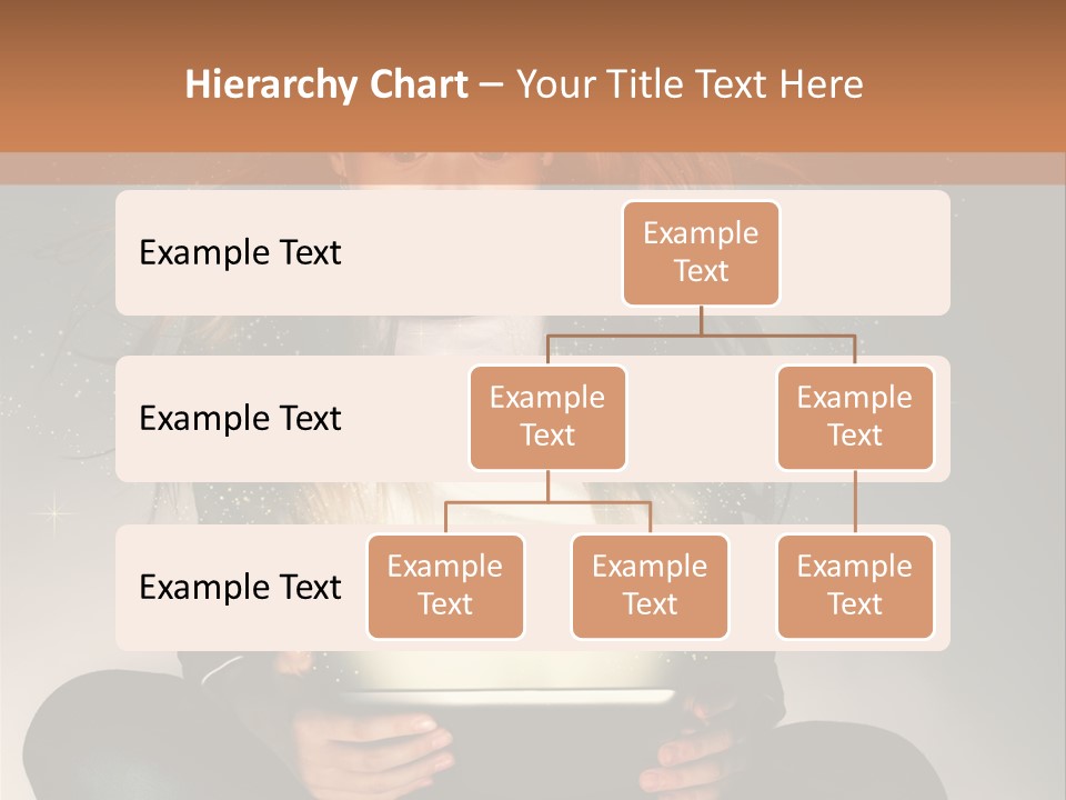 Surprised Magic Child PowerPoint Template