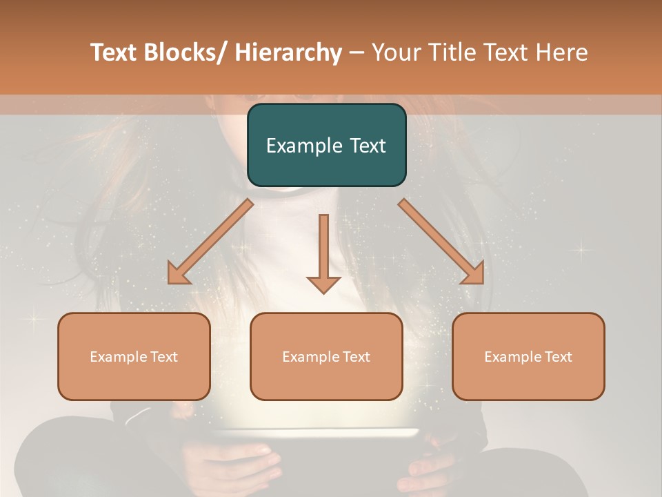 Surprised Magic Child PowerPoint Template