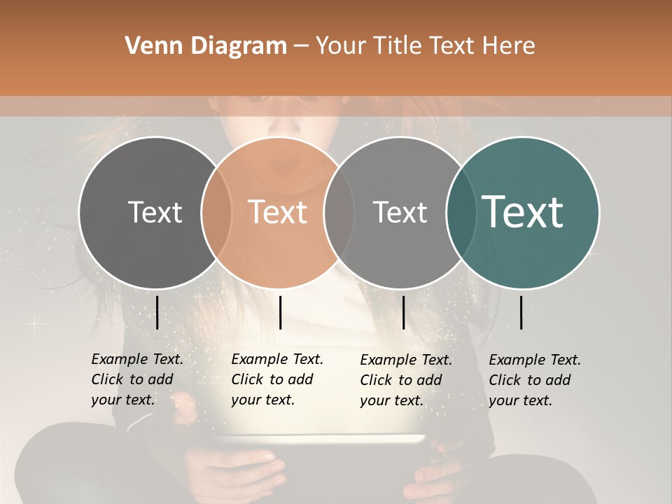 Surprised Magic Child PowerPoint Template