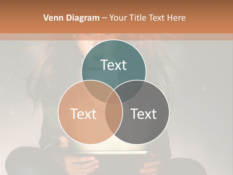 Surprised Magic Child PowerPoint Template