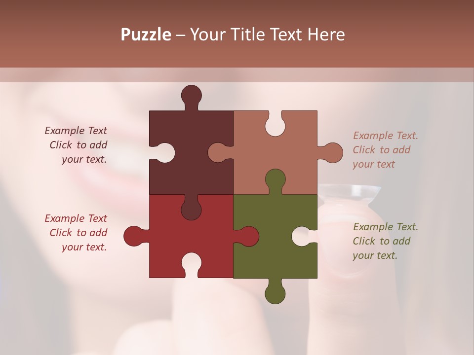 Skin Easy Brunette PowerPoint Template