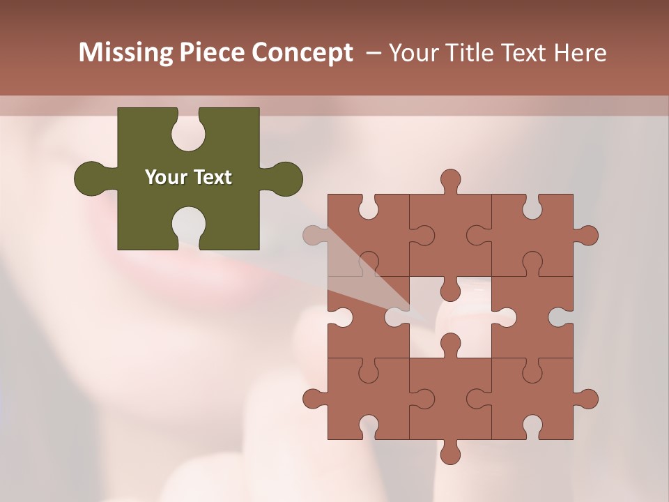 Skin Easy Brunette PowerPoint Template